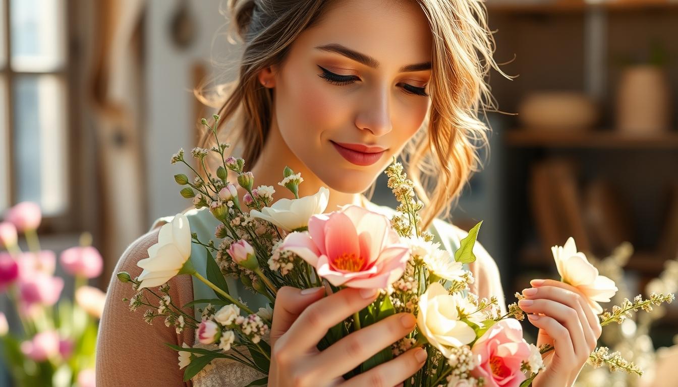 Seasonal flower arrangements